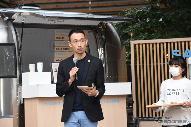 SAKURA COFFEE オープン記念イベントに登壇するブルーボトルコーヒー 伊藤諒氏