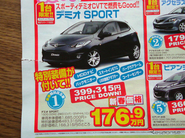 【節分 値引き情報】コンパクトカー&軽自動車