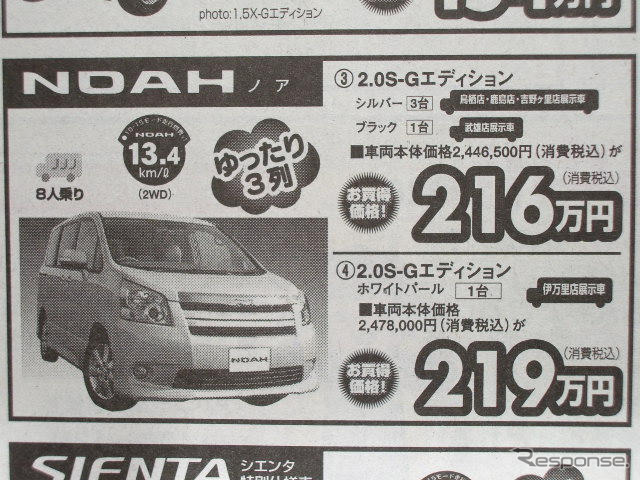 【節分 値引き情報】ミニバン&SUV
