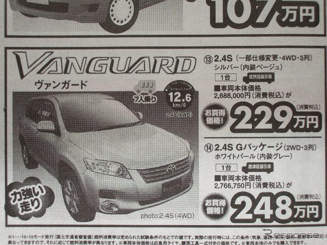 【節分 値引き情報】ミニバン&SUV
