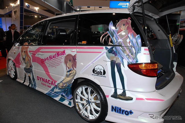 【東京オートサロン09】写真蔵…尾林ファクトリー 痛車もあるよ!
