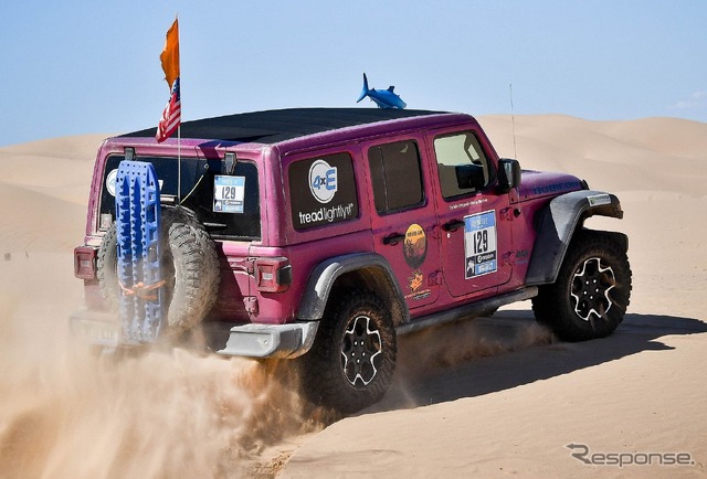 米「Rebelle Rally」を2年連続で制したジープ・ラングラー 4xe