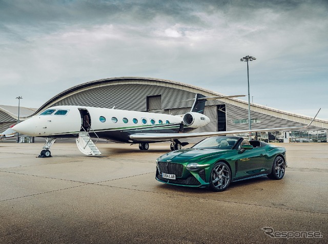 ベントレー・マリナー・バカラル と同車にインスピレーションを得た「ガルフストリーム G650」