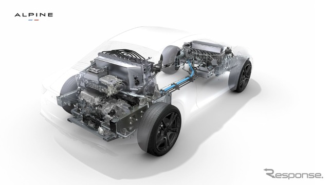 パリモーターショー2022:アルピーヌA110 e-ternite