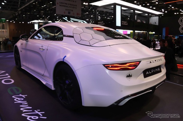 パリモーターショー2022:アルピーヌA110 e-ternite