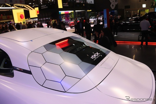 パリモーターショー2022:アルピーヌA110 e-ternite