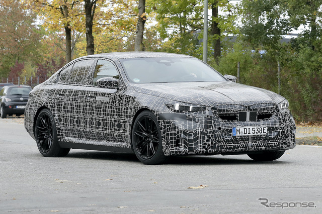 BWM M5 次期型プロトタイプ(スクープ写真)