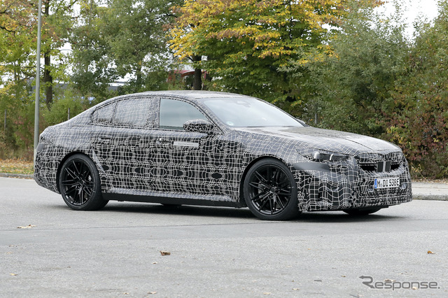 BWM M5 次期型プロトタイプ(スクープ写真)