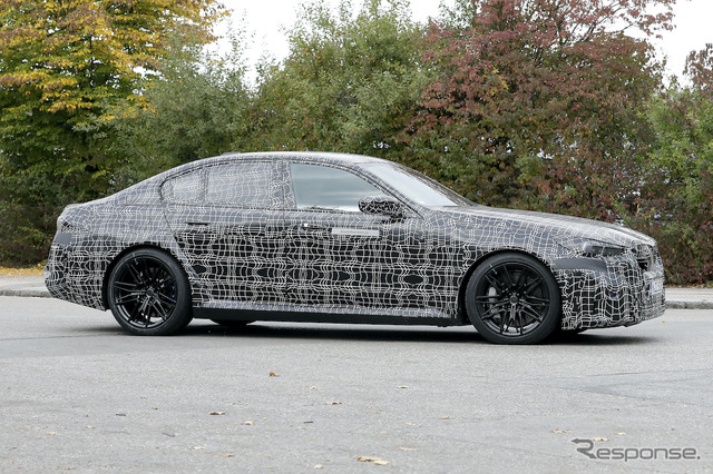 BWM M5 次期型プロトタイプ(スクープ写真)