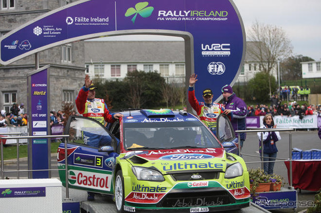 【WRCラリーアイルランド】シトロエンのローブが優勝で開幕