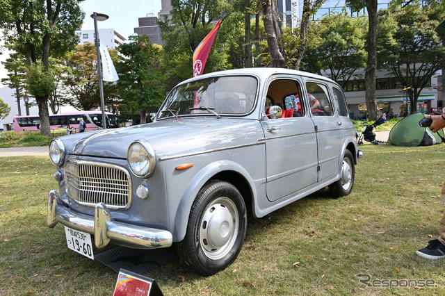 「トリノ生まれのクルマ」展の展示車両