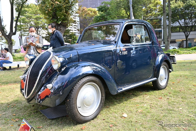 「トリノ生まれのクルマ」展の展示車両