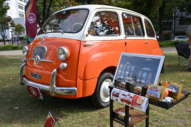 「トリノ生まれのクルマ」展の展示車両