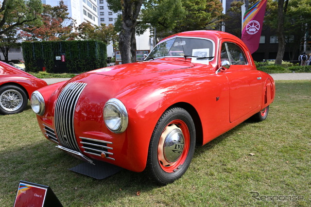 「トリノ生まれのクルマ」展の展示車両