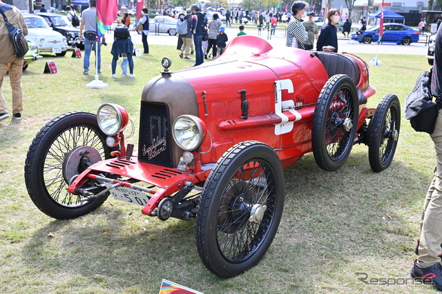 「トリノ生まれのクルマ」展の展示車両