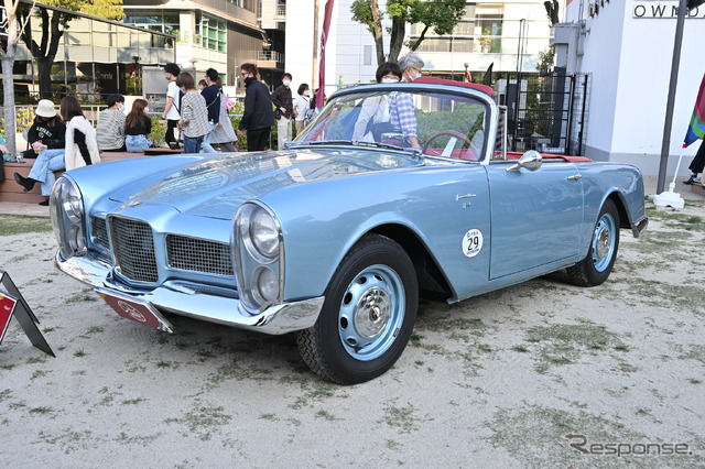 「小粋なフランスのスポーツカー」展の出展車両