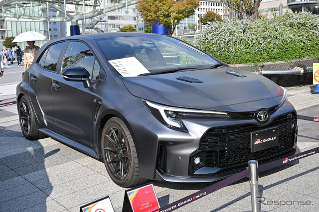 「自動車の未来とモータースポーツ」展の展示車両