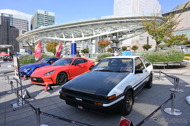 「自動車の未来とモータースポーツ」展の会場