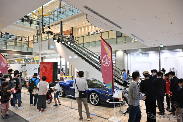ラシックの展示会場