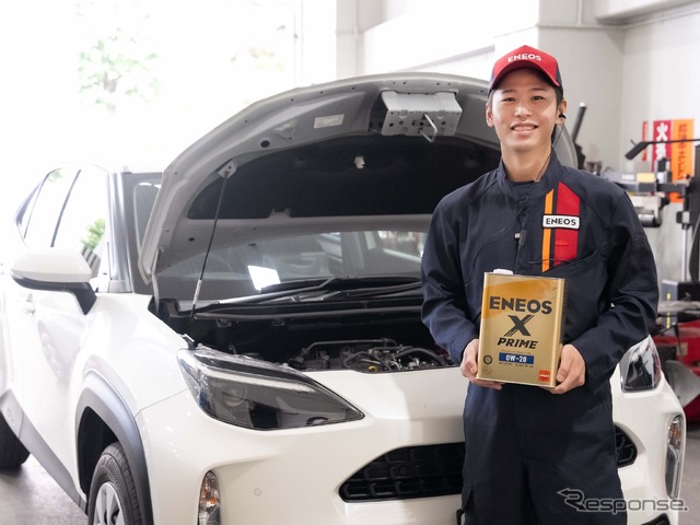 ENEOSオイルマスターの高橋来唯さん