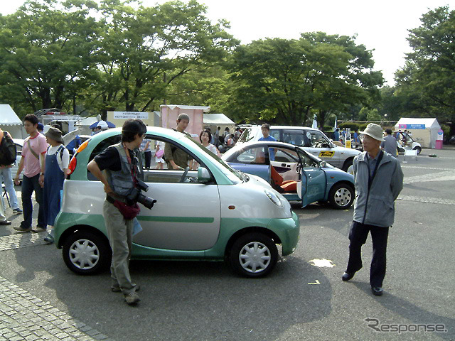 【エコカーワールド2002】低公害車91台が一同に!! 今年も代々木で開催