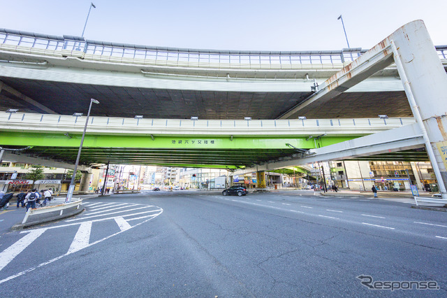 池袋六ツ又交差点（東京都豊島区）