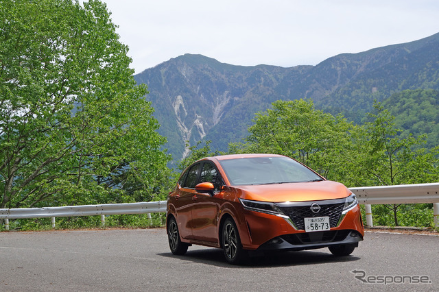 長野~岐阜県境の安房峠では大変素晴らしい走りを見せた。