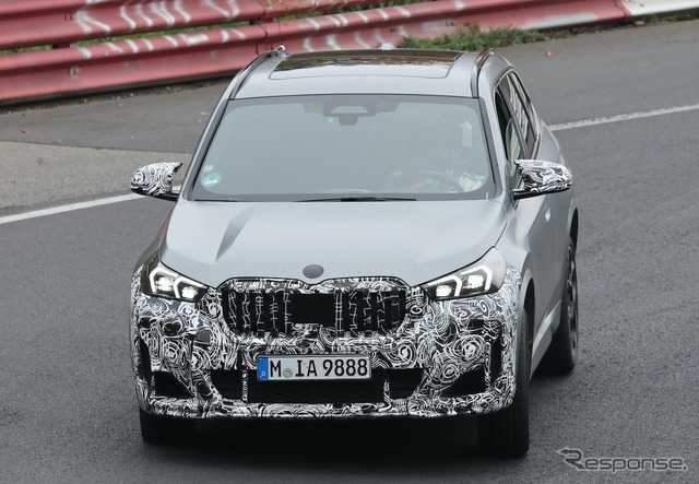 BMW X1 Mパフォーマンスモデル 改良新型プロトタイプ(スクープ写真)