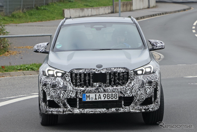 BMW X1 Mパフォーマンスモデル 改良新型プロトタイプ(スクープ写真)