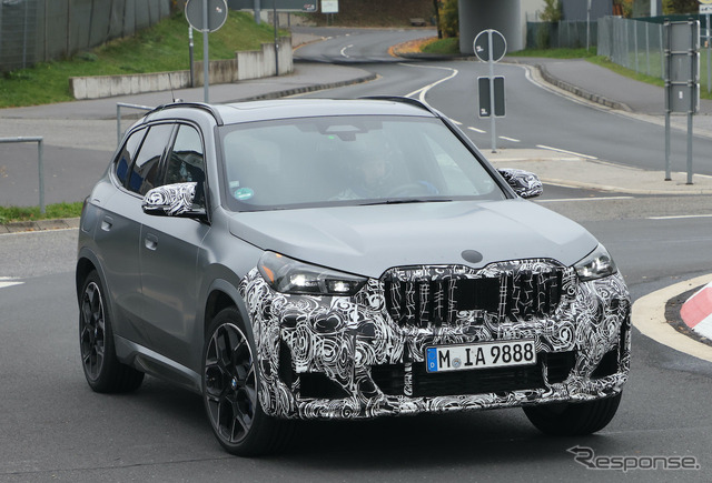 BMW X1 Mパフォーマンスモデル 改良新型プロトタイプ(スクープ写真)
