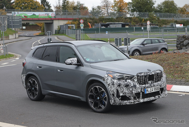 BMW X1 Mパフォーマンスモデル 改良新型プロトタイプ(スクープ写真)