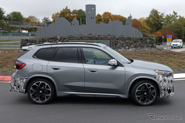 BMW X1 Mパフォーマンスモデル 改良新型プロトタイプ(スクープ写真)