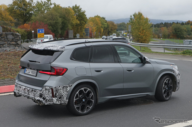 BMW X1 Mパフォーマンスモデル 改良新型プロトタイプ(スクープ写真)