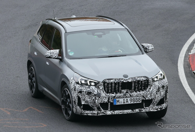 BMW X1 Mパフォーマンスモデル 改良新型プロトタイプ(スクープ写真)