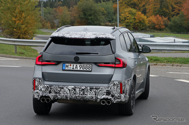 BMW X1 Mパフォーマンスモデル 改良新型プロトタイプ(スクープ写真)
