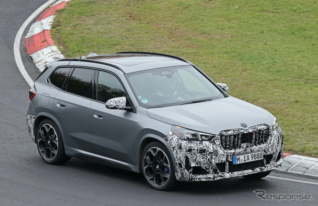 BMW X1 Mパフォーマンスモデル 改良新型プロトタイプ(スクープ写真)