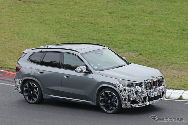 BMW X1 Mパフォーマンスモデル 改良新型プロトタイプ(スクープ写真)