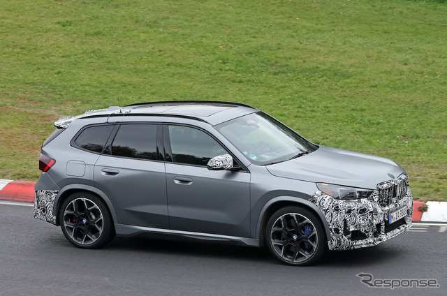 BMW X1 Mパフォーマンスモデル 改良新型プロトタイプ(スクープ写真)