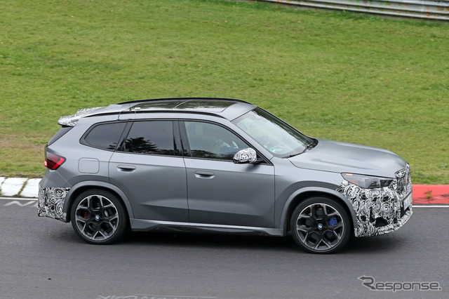 BMW X1 Mパフォーマンスモデル 改良新型プロトタイプ(スクープ写真)