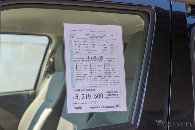 エレべーティングルーフは100万円を超えるので展示車両は600万円を超えているが、オプションなしなら498万円と価格が抑えられている。