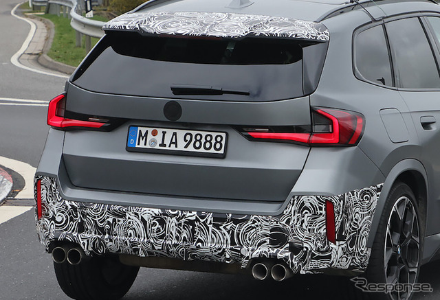 BMW X1 Mパフォーマンスモデル 改良新型プロトタイプ(スクープ写真)