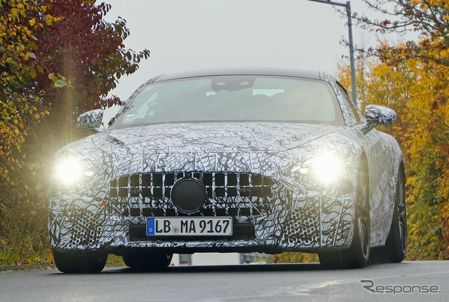 メルセデス AMG GT 53 Eパフォーマンス(スクープ写真)
