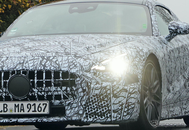 メルセデス AMG GT 53 Eパフォーマンス(スクープ写真)