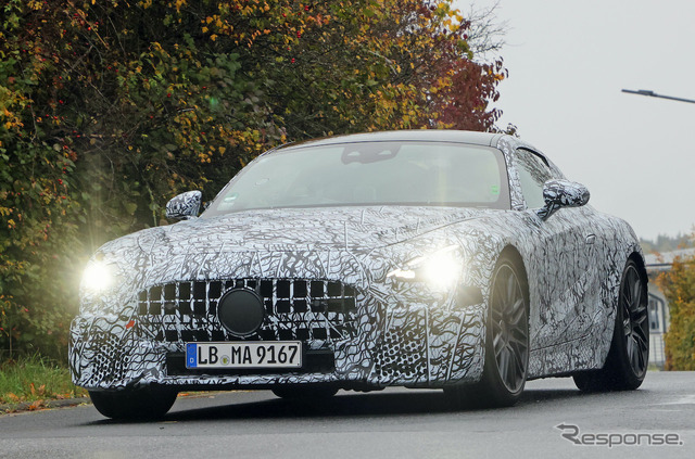 メルセデス AMG GT 53 Eパフォーマンス(スクープ写真)