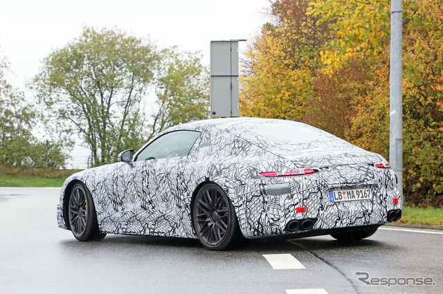 メルセデス AMG GT 53 Eパフォーマンス(スクープ写真)
