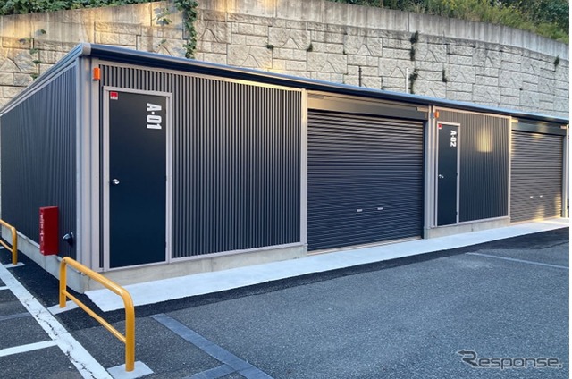 実証実験を実施するD-Parking取手駅前第1