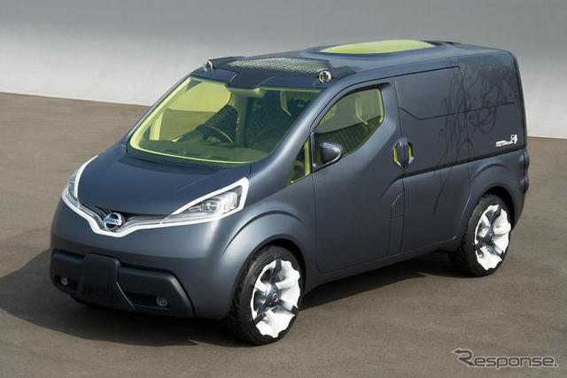 【ジュネーブモーターショー09】日産から新型ミニバン 5ナンバーサイズ