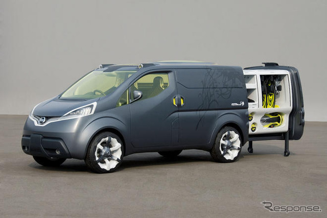 【ジュネーブモーターショー09】日産から新型ミニバン 5ナンバーサイズ
