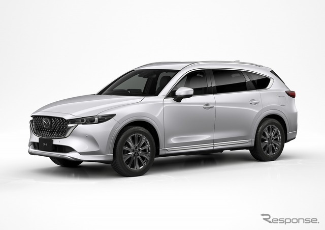 マツダ CX-8 スポーツアピアランス(ロジウムホワイトプレミアムメタリック)