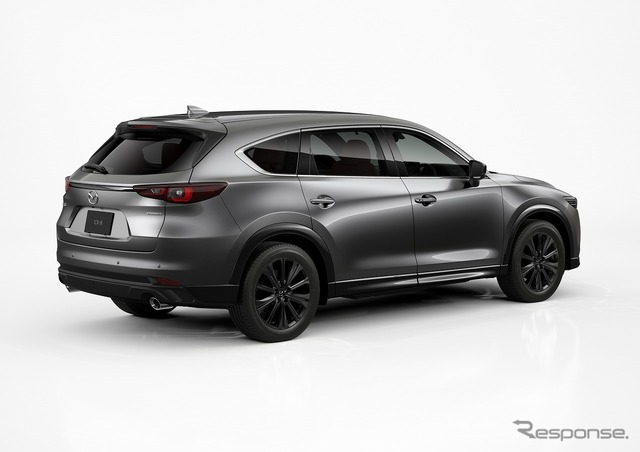 マツダ CX-8 スポーツアピアランス(マシーングレープレミアムメタリック)